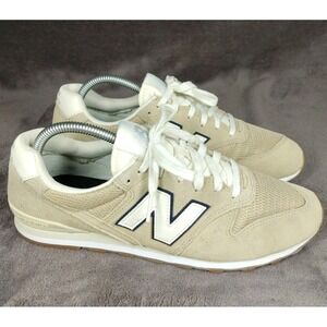 New Balance Women's 996 Incense Beige Suede Lace Up Sneaker Shoes Size 10 B